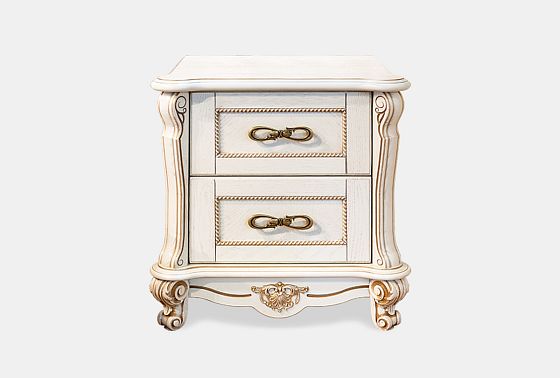 Тумба прикроватная "Алези" массив и шпон дуба 5