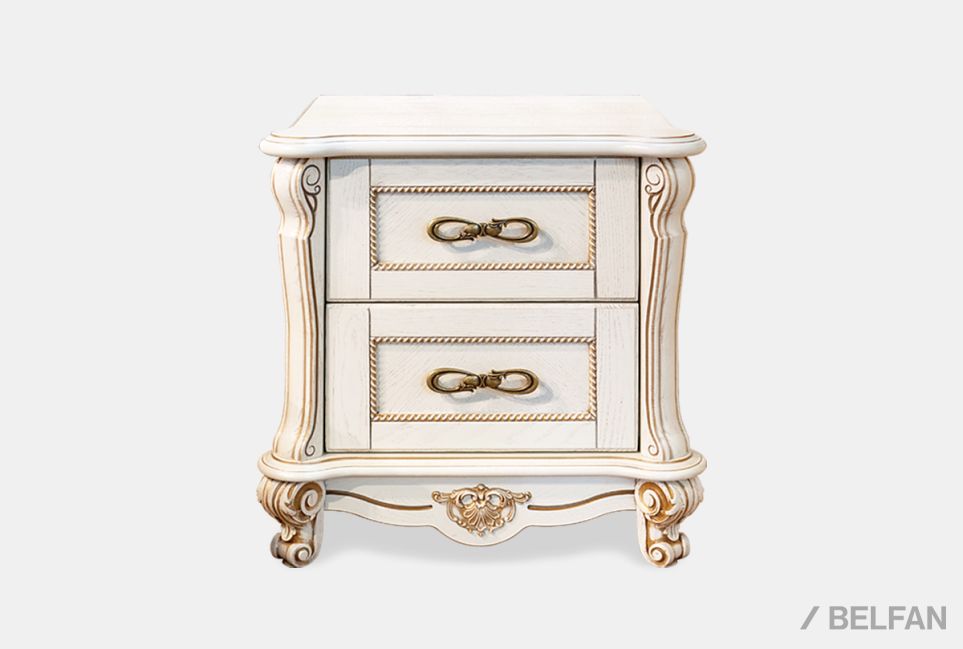 Тумба прикроватная "Алези" массив и шпон дуба 1