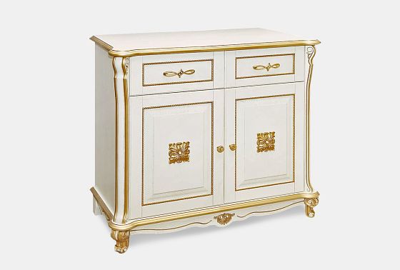 Тумба "Алези 2 Люкс" массив и шпон дуба 5