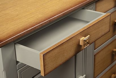 Тумба 3-х секционная «Бриансон»; *А-020.5317; корсика+дуб