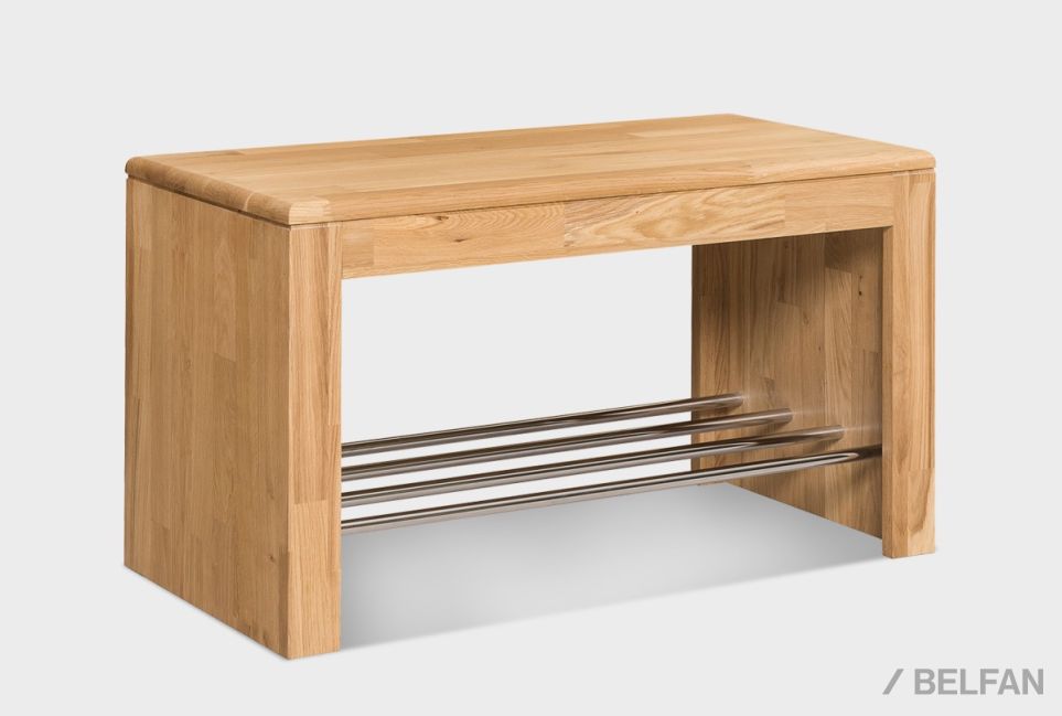 Тумба для обуви "Арт" массив дуба 2