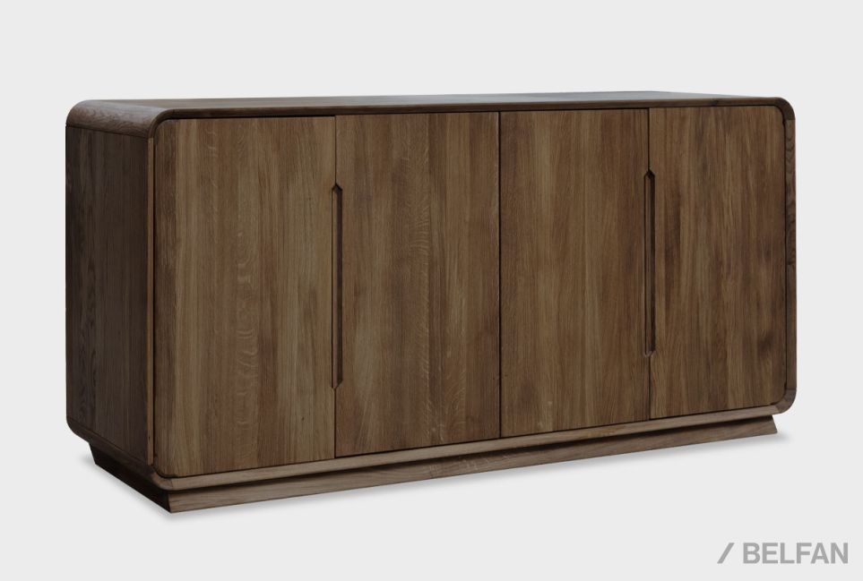 Тумба "Монблан" 4 массив дуба 1