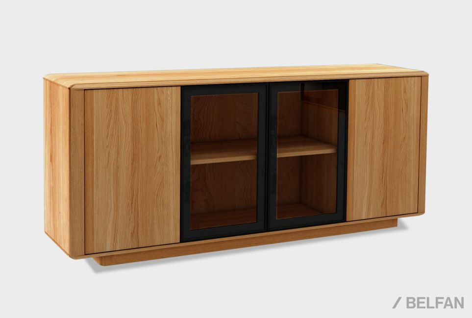 Тумба 4-х дв.«Тор» массив дуба 1