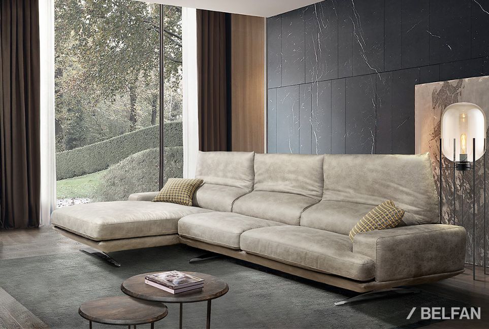 "Капристо" диван с оттоманкой 3