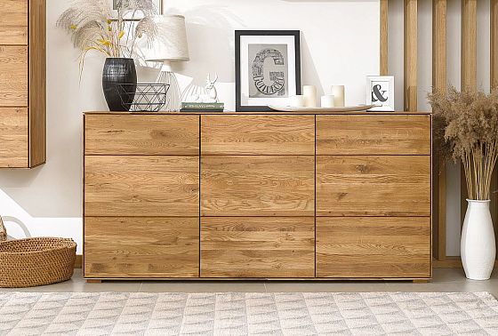 Тумба "Гринвуд" 3 массив дуба 14