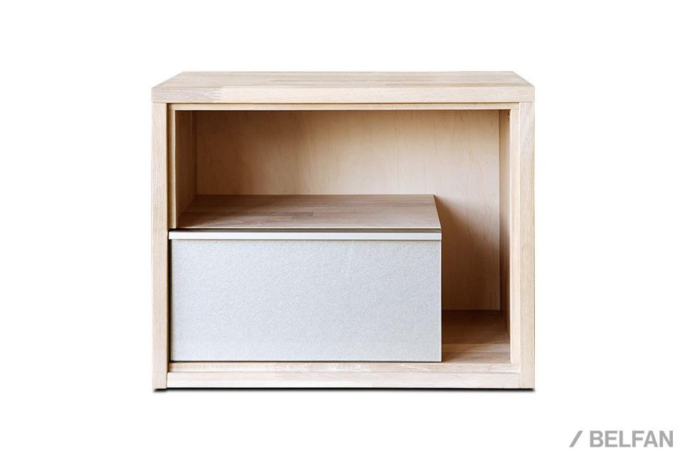 Тумба прикроватная "Manhattan" 2 (ящик слева) массив дуба 2