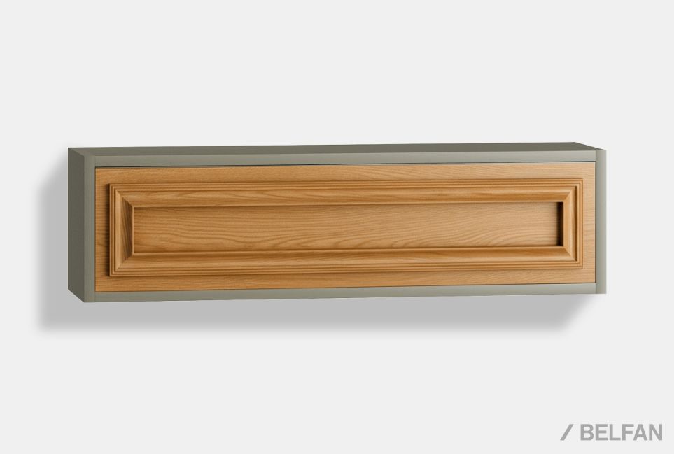 Тумба настенная "Сакраменто" массив и шпон дуба, МДФ 1