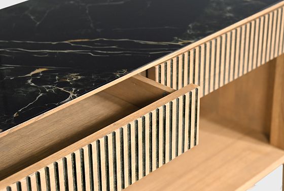 Стол-консоль "Бергамо" массив дуба 6