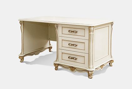 Стол письменный "Алези 1" с ящиками (1 тумба справа)