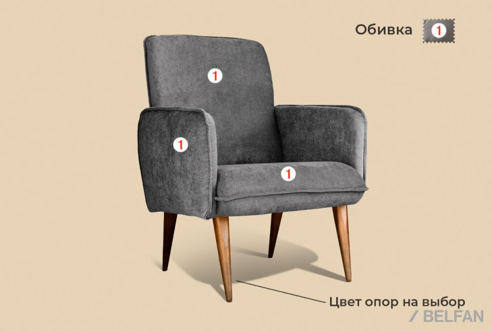 Кресло "Стью" 2