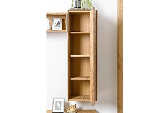 Шкаф навесной "Гринвуд" (правый) массив дуба 17