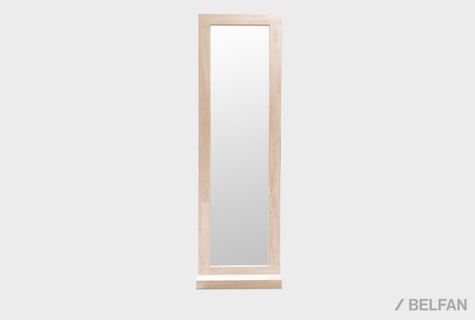 Зеркало напольное "Норд" массив дуба 2