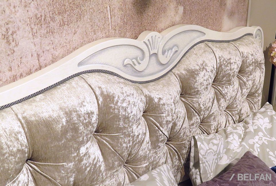 Кровать "Флерон" (низкое изножье) массив и шпон дуба 4