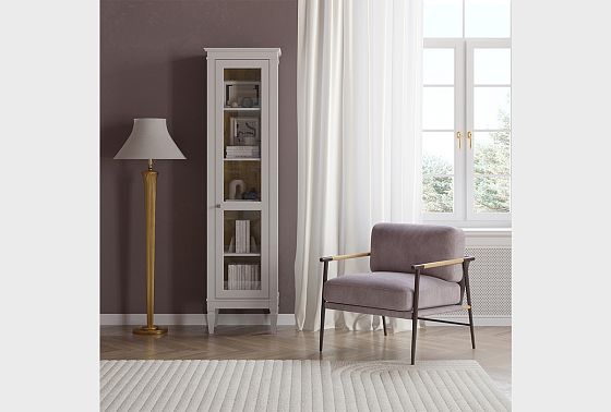 Витрина "Ольса-С" 100 (правый) массив сосны 5