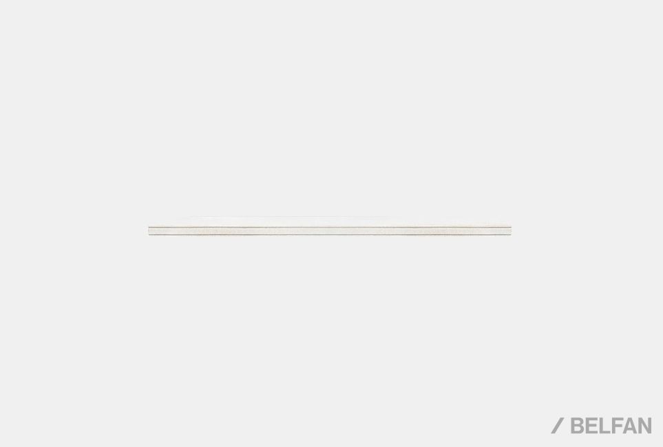 Полка навесная "Тэфи" массив и шпон дуба 1