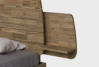 Полка прикроватная "Уоллстрит"; *А-012.23; к-графит