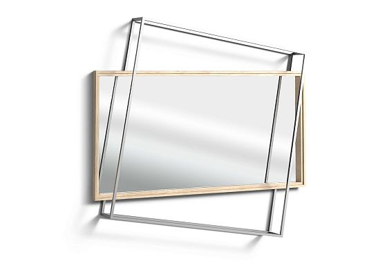 Зеркало настенное "Black" 140  4