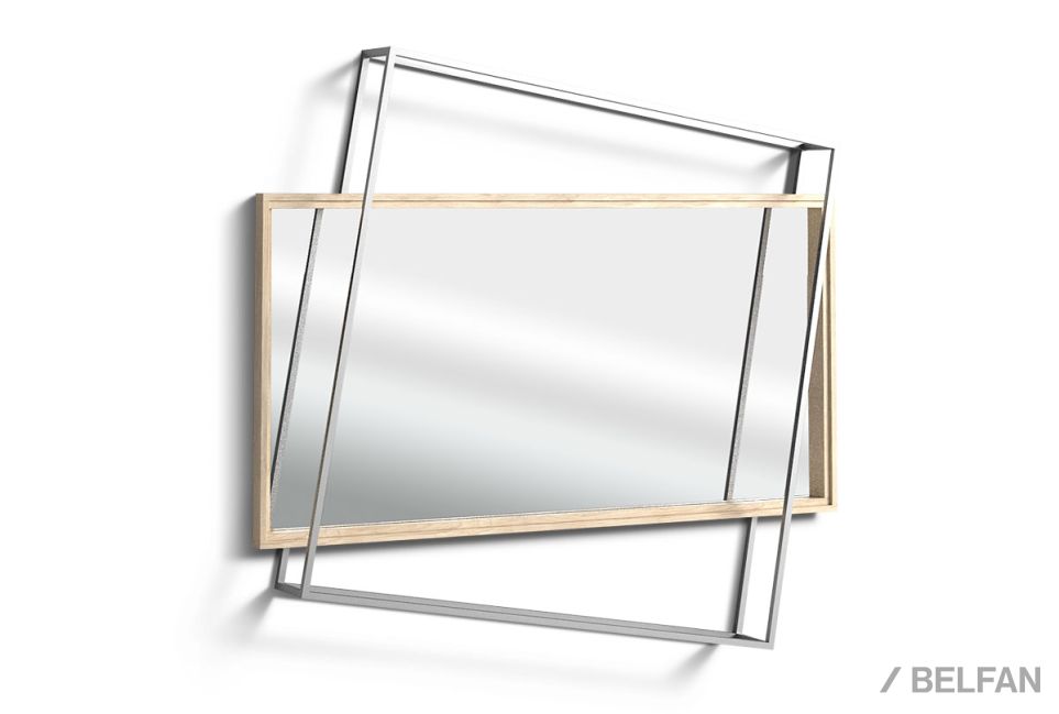 Зеркало настенное "Black" 140 1