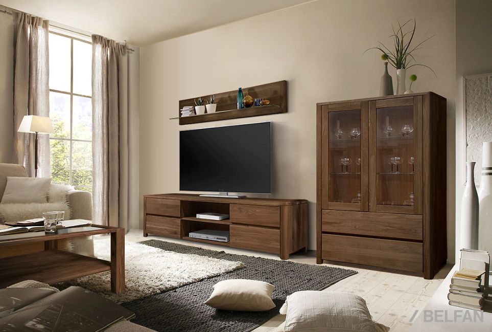 Стол журнальный "Норд" 110 (стекло) массив дуба, стекло 2