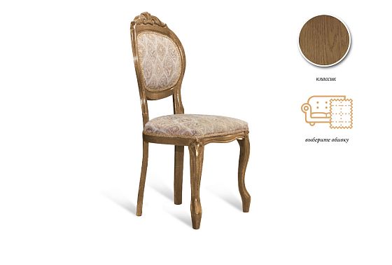 Стул "Орхидея" массив дуба 4