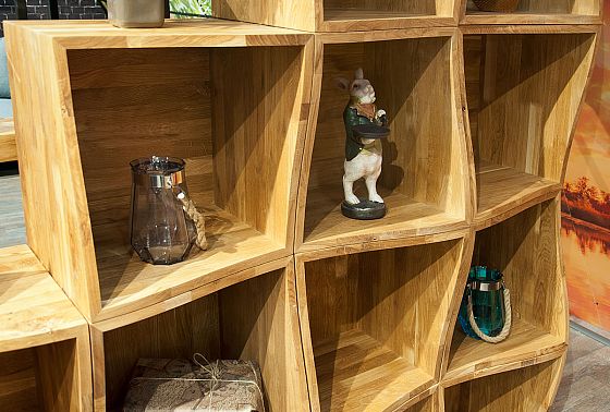 Модуль "Арт" (волна) массив дуба 3