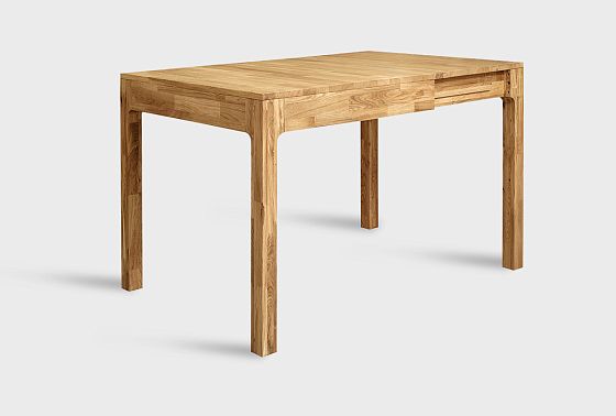 Стол обеденный "Норд" (раскладной) массив дуба 5