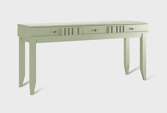 Стол туалетный "Чикаго" (широкий) массив и шпон дуба 2