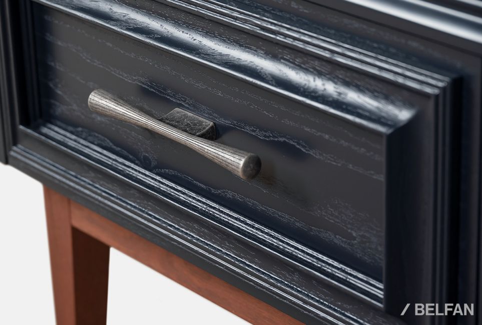 Тумба прикроватная "Сакраменто" массив и шпон дуба, МДФ 5