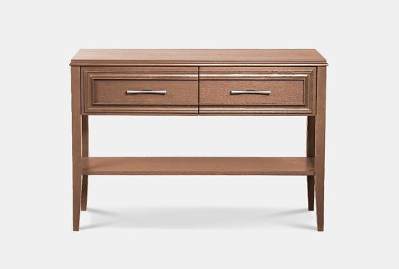 Стол-консоль "Сакраменто" массив и шпон дуба, МДФ 4