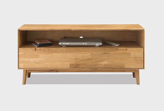 Тумба под ТВ "Ирвинг" 2 массив дуба 7