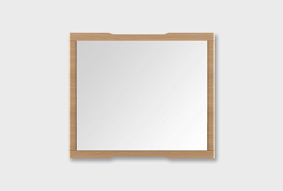 Зеркало "Элва" массив и шпон дуба 2