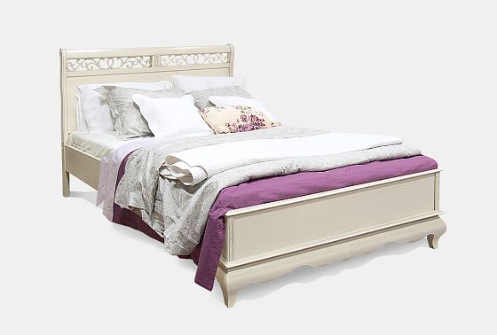 Кровать "Тэфи" (низкое изножье) массив и шпон дуба 4