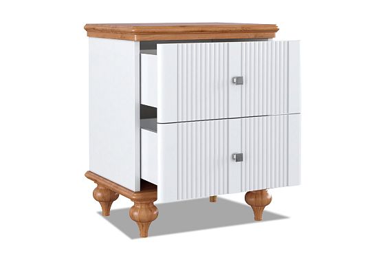 Тумба прикроватная "Рандеву" 02 массив сосны 5