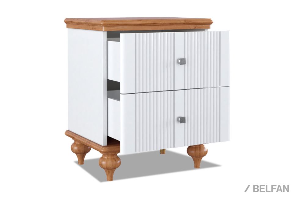 Тумба прикроватная "Рандеву" 02 массив сосны 3