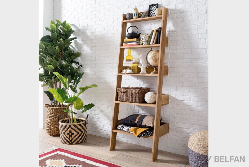 Стеллаж "Ирвинг" массив дуба 8