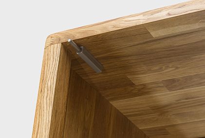 Шкаф с витриной 1-но дв. "Норд" (правый)