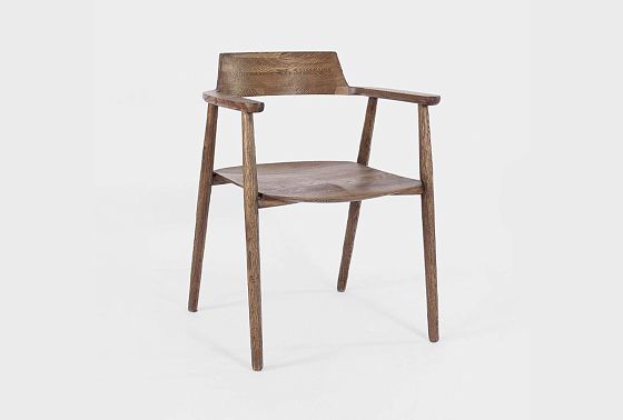 Стул "Страсбург" с подлокотниками массив берёзы 7