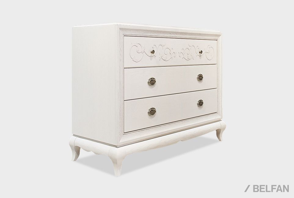 Комод "Соната" (декор) массив и шпон дуба 1