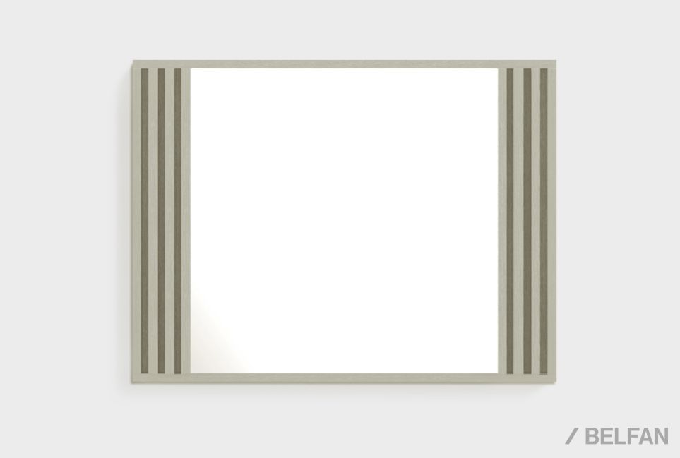 Зеркало "Чикаго" 125 массив и шпон дуба 1