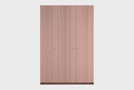 Шкаф для одежды 3-х дверный "Меридиан" шпон дуба, МДФ 6