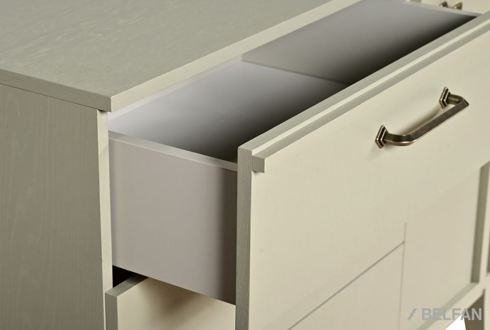 Комод "Чикаго" (3 ящика) массив и шпон дуба 5