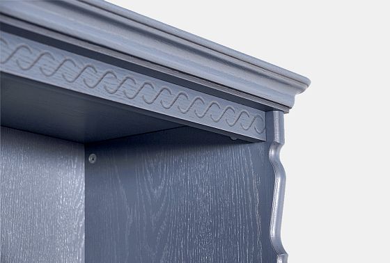 Стеллаж "Лика" массив и шпон дуба 6