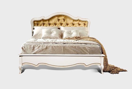 Кровать комбинированная "Трио" массив и шпон дуба 4