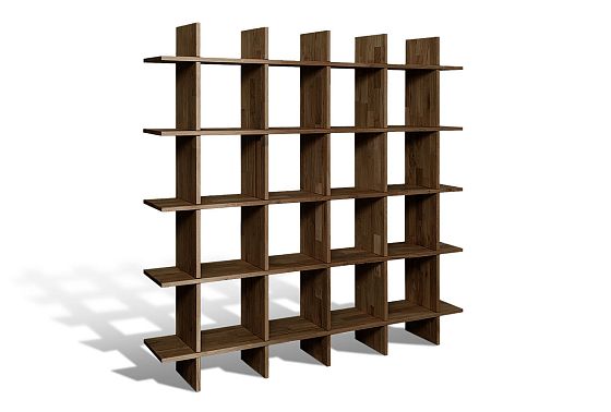 Стеллаж "Арт" 4x4 массив дуба 11