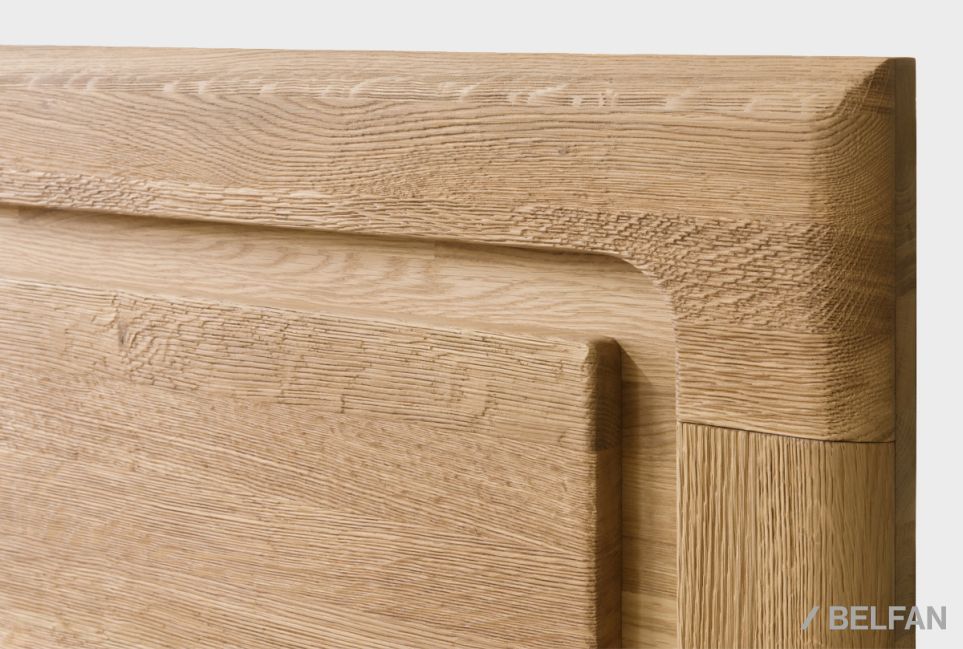 Кровать "Бремен" (узкая) с подъемным механизмом массив дуба 2