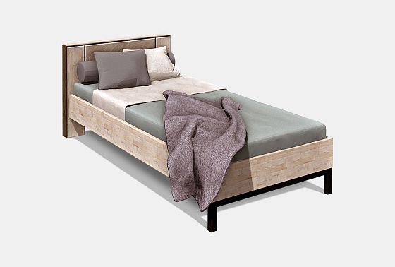 Кровать "Cube Design" массив дуба 3