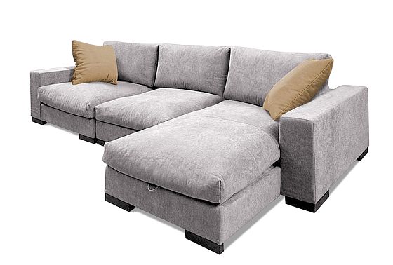 "Лофт-S" диван с оттоманкой  4