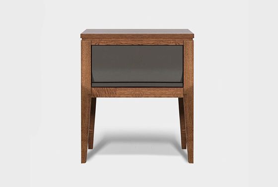 Тумба прикроватная «Дакота» массив и шпон дуба, МДФ 4