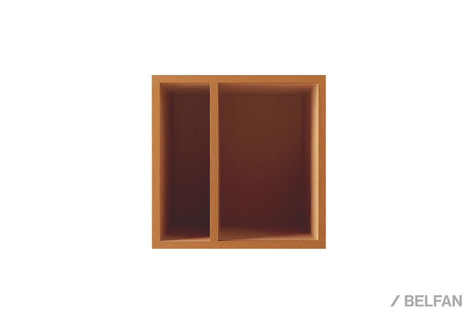 Модуль навесной "Кёльн" (с нишей) МДФ, шпон ясеня 2