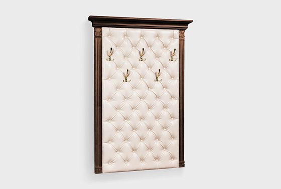 Вешалка "Престиж" массив и шпон берёзы 2